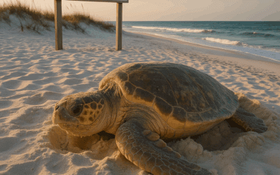 Sea turtle nesting season